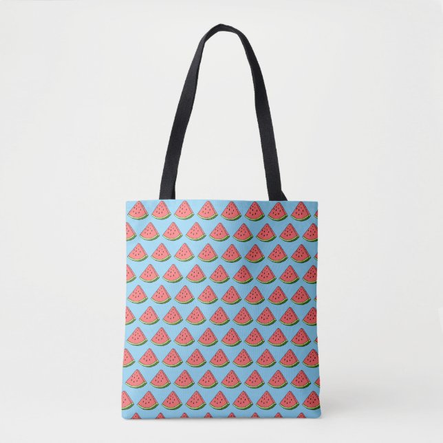 Watermelon Slice Pattern  Tote Bag (Front)