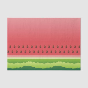 Watermelon slice seamless background tissue paper
