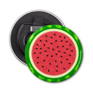 Watermelon Slice Summer Fruit with Rind Bottle Opener