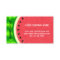 Watermelon Slice Summer Fruit with Rind