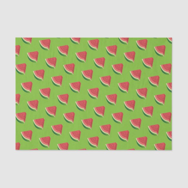 Watermelon slice tissue paper (Front)