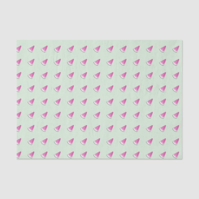 Watermelon slice tissue paper (Front)