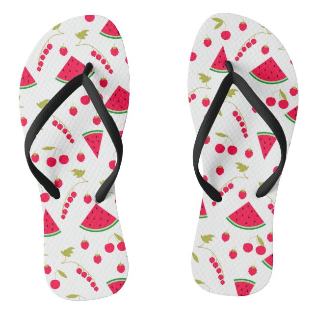 Watermelon slices flip flops (Footbed)