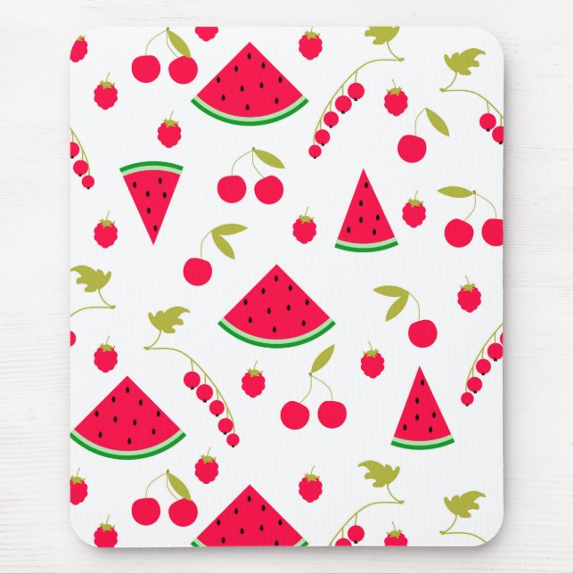 Watermelon slices mouse mat (Front)