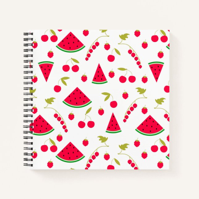 Watermelon slices notebook (Front)