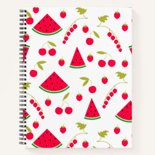 Watermelon slices notebook