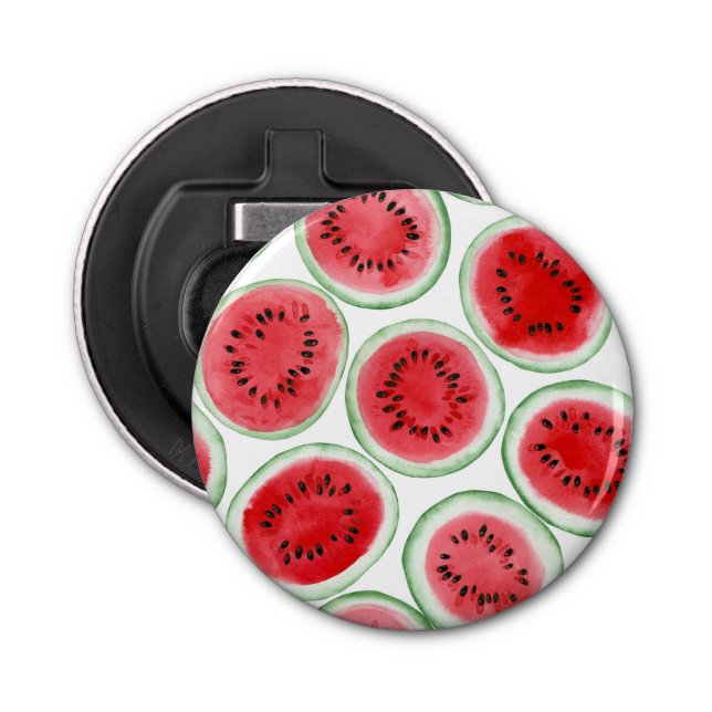 Watermelon slices pattern bottle opener (Front)