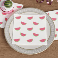 Watermelon Slices Pattern Cute Summer Pink White