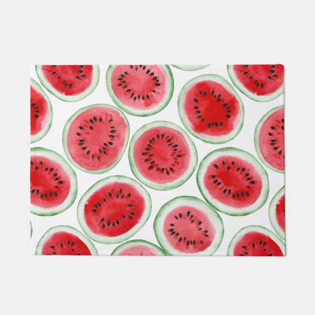 Watermelon slices pattern doormat (Front)