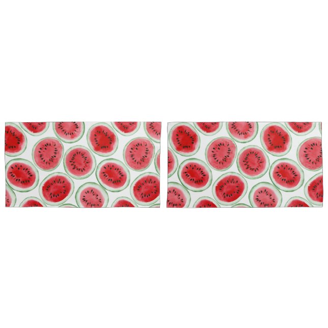 Watermelon slices pattern pillowcase (Front-Set)