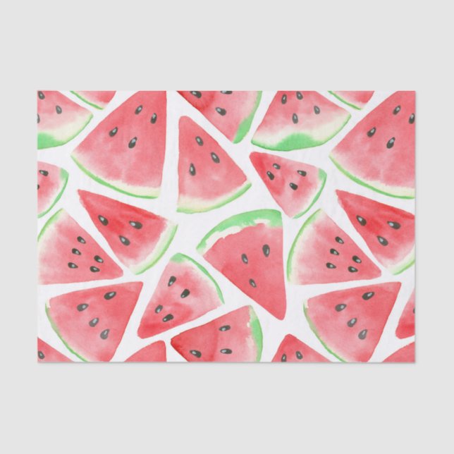 Watermelon slices pattern tissue paper (Front)