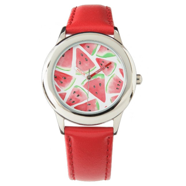 Watermelon slices pattern watch (Front)