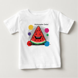 Watermelon Smile by Natasha Us Baby T-Shirt