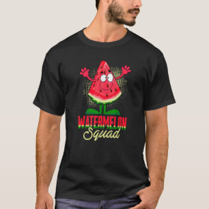 Watermelon Squad Watermelons Fruit Summer Cute Wat T-Shirt
