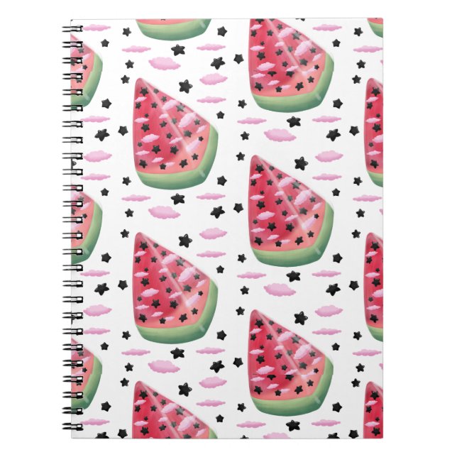 Watermelon star  notebook (Front)