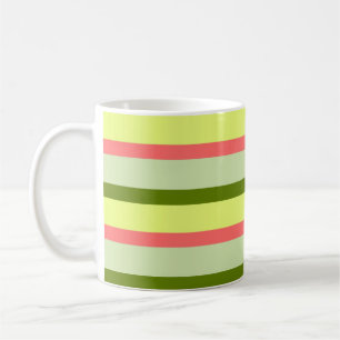 Watermelon Stripe Classic horizontal Coffee Mug