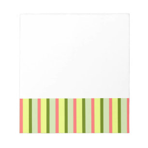 Watermelon Stripe Classic Notepad