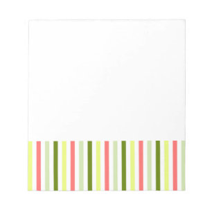 Watermelon Stripe Thin Notepad