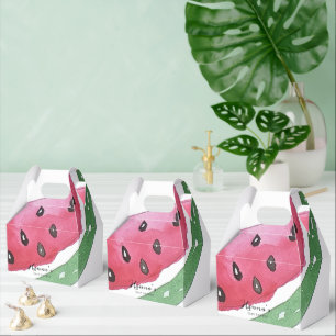 Watermelon Summer Baby Shower Favour Box