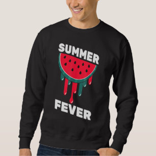 Watermelon - Summer Fever - Melon - Fruits - Veget Sweatshirt
