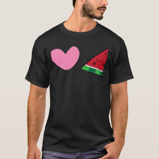 Watermelon Summer Fruit I Love Watermelons T-Shirt