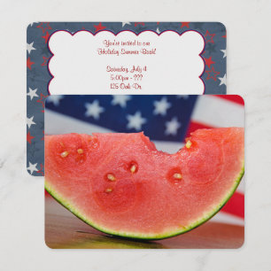 Watermelon Summer Party Invitation