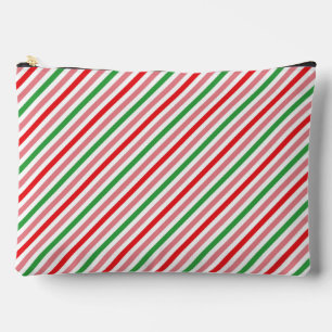 Watermelon Summer Stripes Pattern-56206 Accessory Pouch