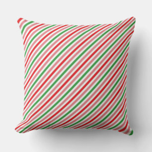 Watermelon Summer Stripes Pattern-56206 Cushion