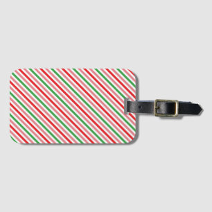 Watermelon Summer Stripes Pattern-56206 Luggage Tag