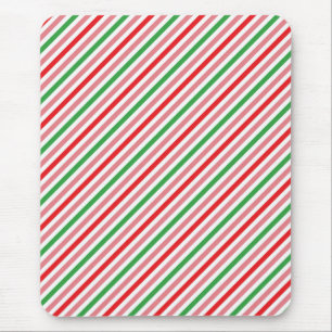 Watermelon Summer Stripes Pattern-56206 Mouse Mat