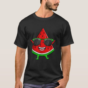 Watermelon Summer Sunglasses Fruit Tropical Men Wo T-Shirt
