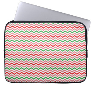 Watermelon Summer Zigzag Stripes Pattern-56209 Laptop Sleeve