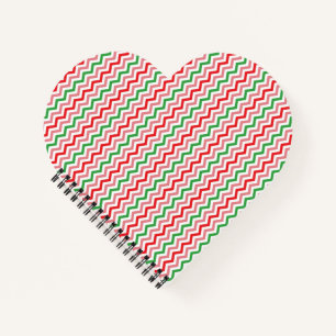 Watermelon Summer Zigzag Stripes Pattern-56209 Notebook