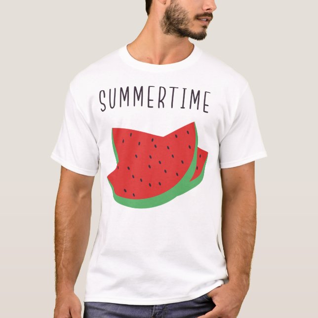 Watermelon Summertime T-Shirt (Front)