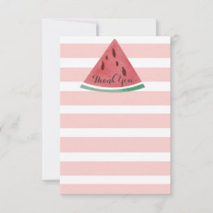 Watermelon Thank You Card