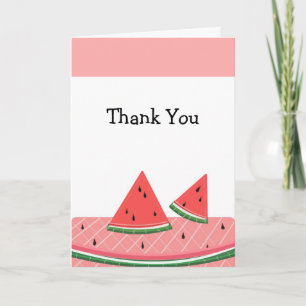 Watermelon Thank You Card
