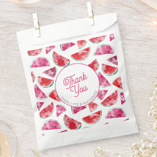 Watermelon Thank You Personalised Favour Bags