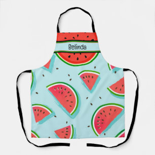 Watermelon Theme Apron