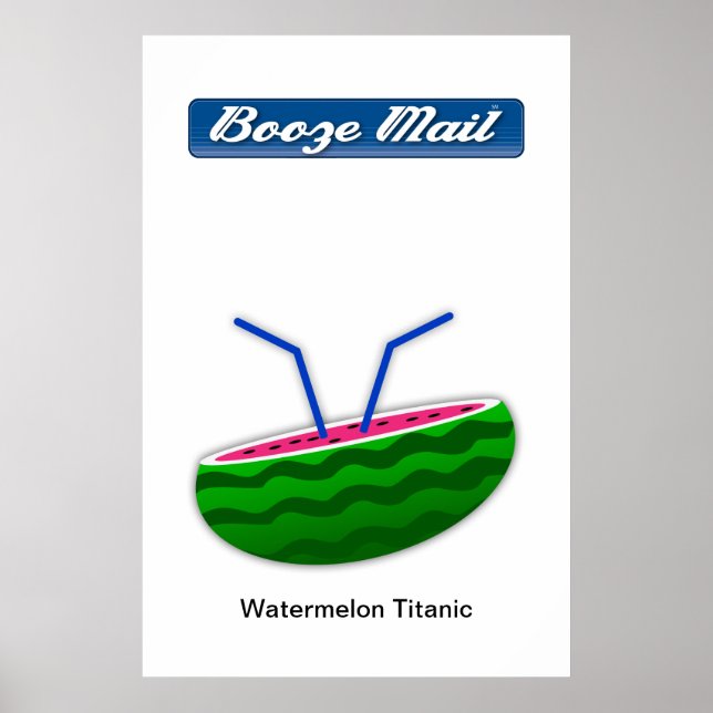 Watermelon Titanic Poster (Front)