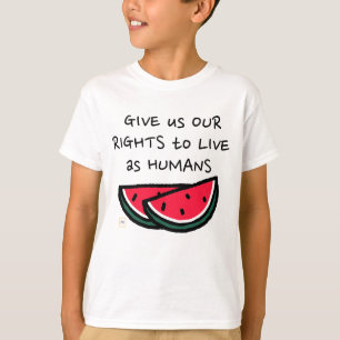 Watermelon to Save and Free Gaza Palestine siege T-Shirt