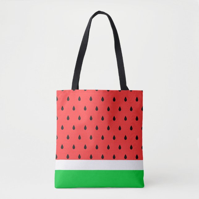 Watermelon Tote Bag Free Palestine (Front)