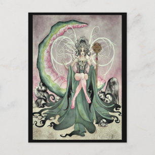 Watermelon Tourmaline Postcard