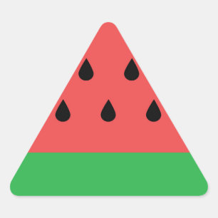 Watermelon Triangle Sticker