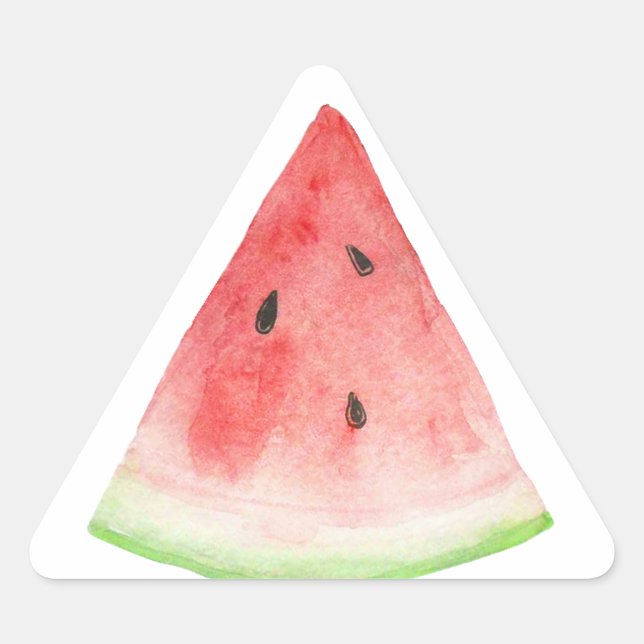 Watermelon Triangle Sticker (Front)
