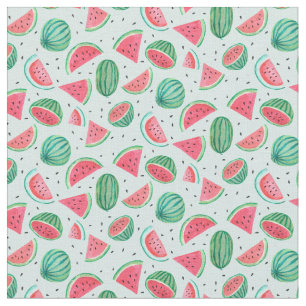 Watermelon Tropical Fruit Summer Fabric