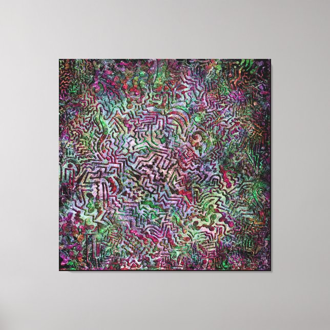 Watermelon Vibes Canvas Print (Front)