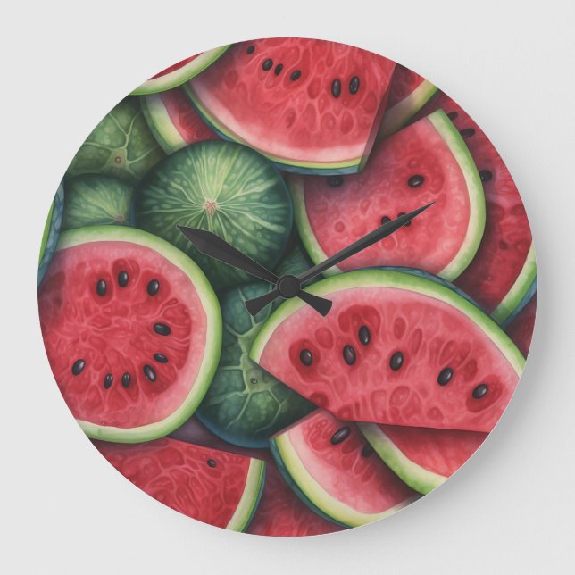 Watermelon Wall Clock (Front)
