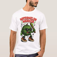 Watermelon Warrior – Cool Cartoon Baseball Sports