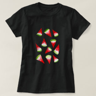 Watermelon watercolor cute fruit T-Shirt