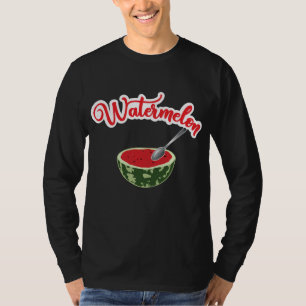 Watermelon - Watermelon Spoon Cute Fruit T-Shirt